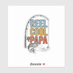 Reel Cool Papa Fishing Shirt Design_1