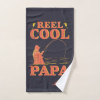 Reel Cool Papa Funny Fishing Father's Day Dad