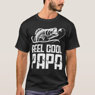 Reel Cool Papa Shirt Fishing Father's Day