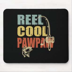Reel Cool Pawpaw Funny Fisherman Vintage Fishing D Mouse Pad