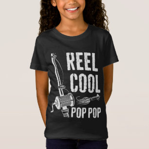 Reel Cool Pop Pop Fishing Father's Day Gift T-Shirt