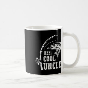 Reel Cool Uncle Fishing Daddy Fathers Day Coffee Mug