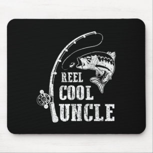 Reel Cool Uncle Fishing Daddy Fathers Day Mouse Pad