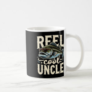 Reel Cool Uncle Funny Byss Fishing Uncle Father’s Coffee Mug