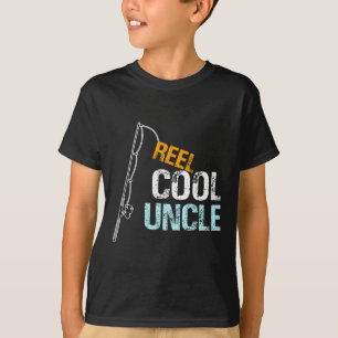 Reel Cool Uncle Graphic Uncle Gift From Niece Or N T-Shirt