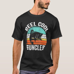 Reel Cool Uncle Men Fishing Uncle Uncle T-Shirt