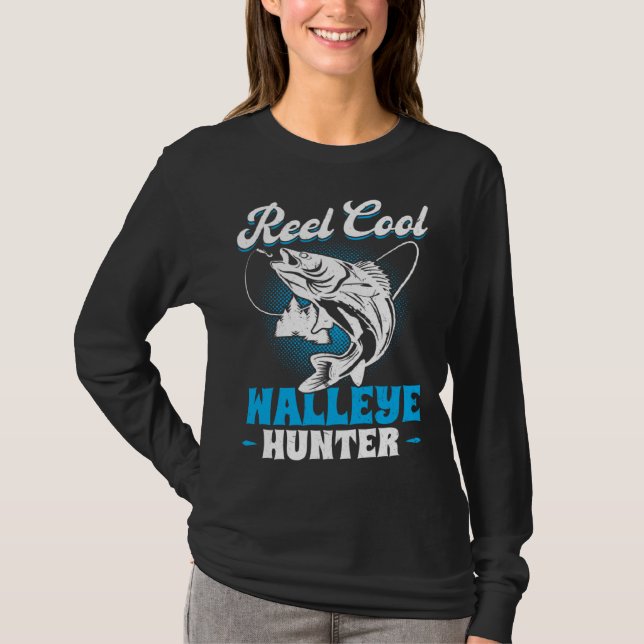 Reel Cool Walleye Hunter T-Shirt (Front)