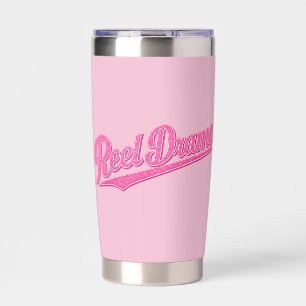 Reel Drama Doll Pink Chicks Who Fish Funny Fishing Insulated Tumbler