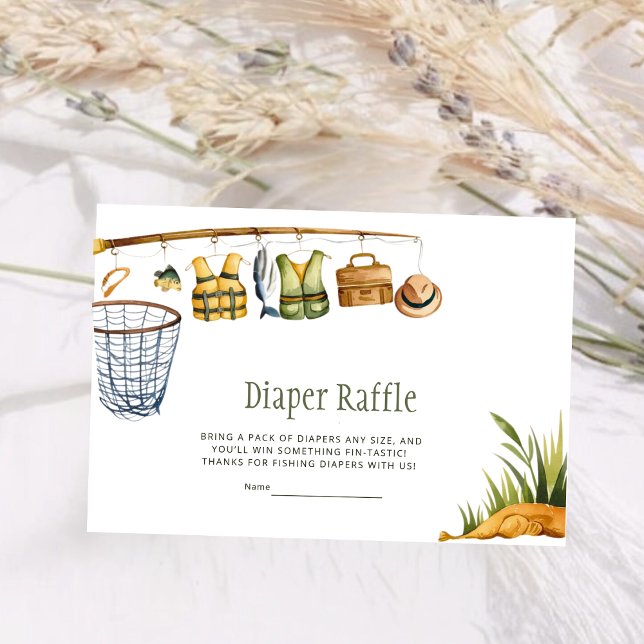 Reel Excited Little Fisherman Diaper Raffle Card (Creator Uploaded)