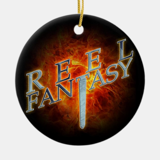 Reel Fantasy Starter Ornament (Front)