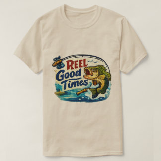Reel Good Time Fishing | Funny Angler Gift  T-Shirt
