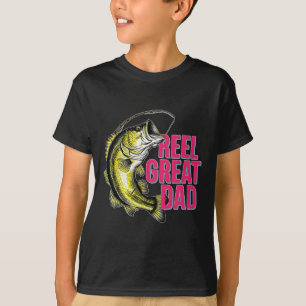 Reel Great Dad Funny Fun Byss Fishing Fisherman An T-Shirt