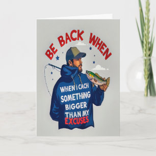 Reel in the Fun, Happy Birthday Card