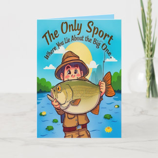 Reel in the Fun on Your Special Day Card