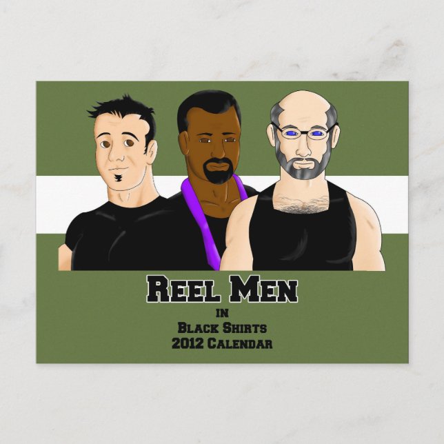 Reel Men: Calendar Card (Front)