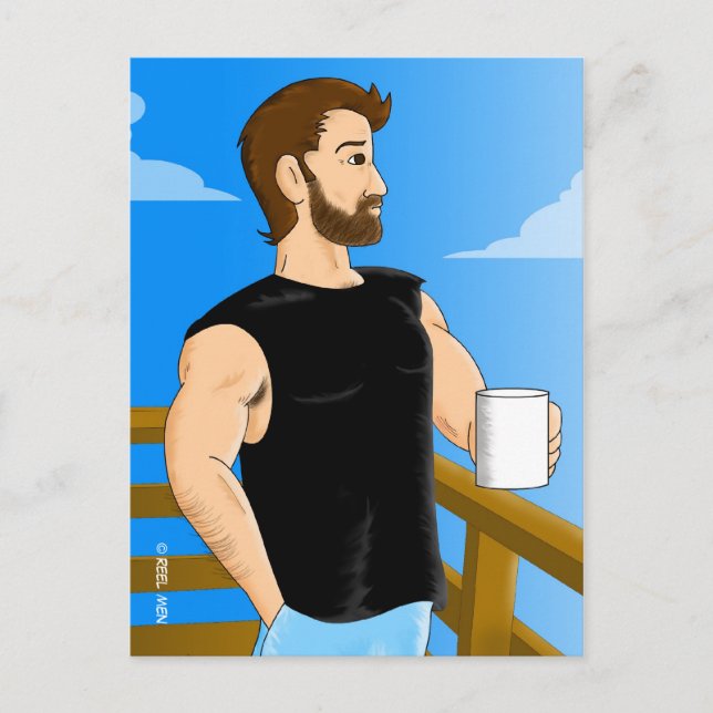 Reel Men: Jake Postcard (Front)