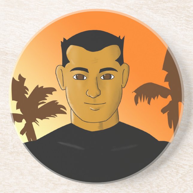 Reel Men: Kaleo Coaster (Front)