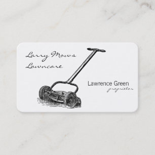 Reel Mower Business Card