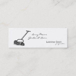 Reel Mower Mini Business Card