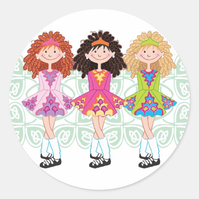 Reel Princesses Classic Round Sticker (Front)