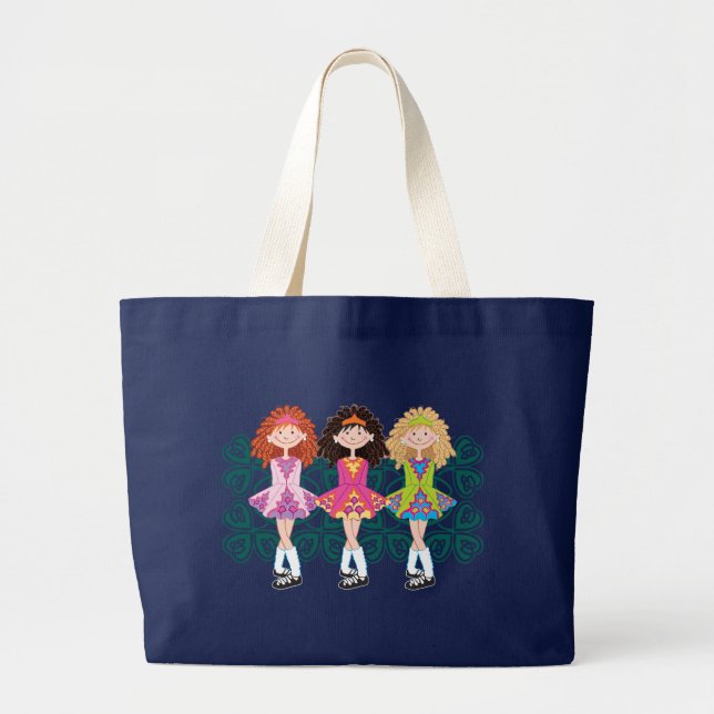 Reel Princesses Large Tote Bag (Front)