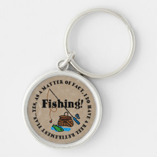 Reel Retirement Plan Key Ring