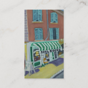 REELBOOKS -FONTAINEBLEAU FRANCE BUSINESS CARD