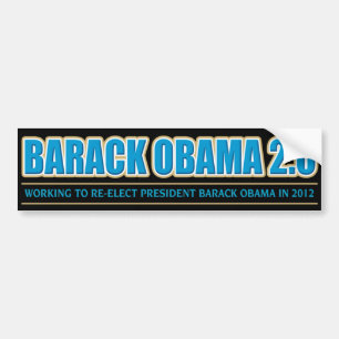 ReElect Barack Obama 2012 Bumper Sticker