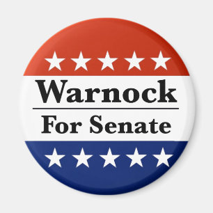 Reelect Raphael Warnock to U.S. Senate 2022 Magnet