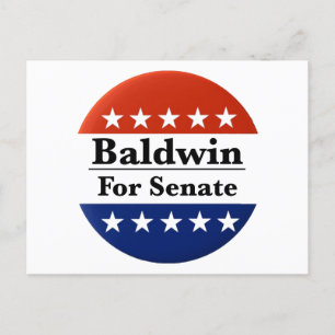 Reelect Tammy Baldwin to U.S. Senate 2024 Postcard