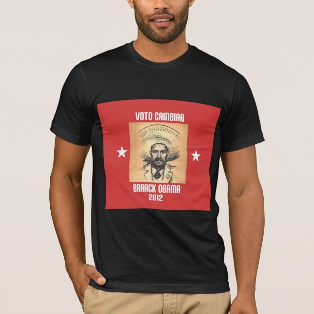 Reelecto Obama: Viva the Spirit of Zapata T-Shirt (Front)