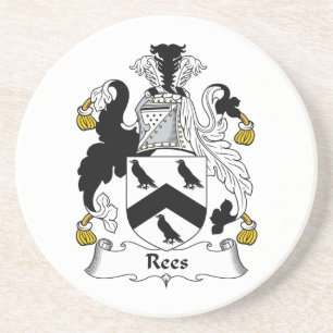 Rees Family Crest Coaster
