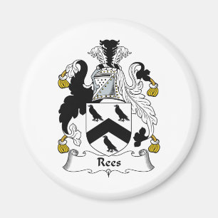 Rees Family Crest Magnet