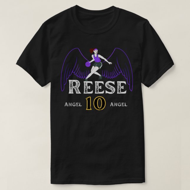 Reese 10 Angel Reese TShirt (Design Front)