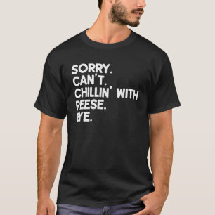 REESE First Name Funny Personalised Named Friend O T-Shirt