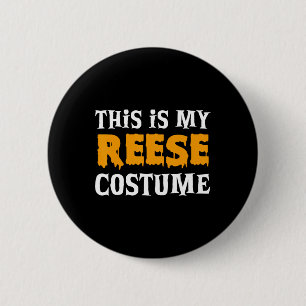 Reese Halloween Personalised Costume Funny  6 Cm Round Badge