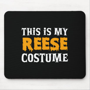 Reese Halloween Personalised Costume Funny Mouse Pad