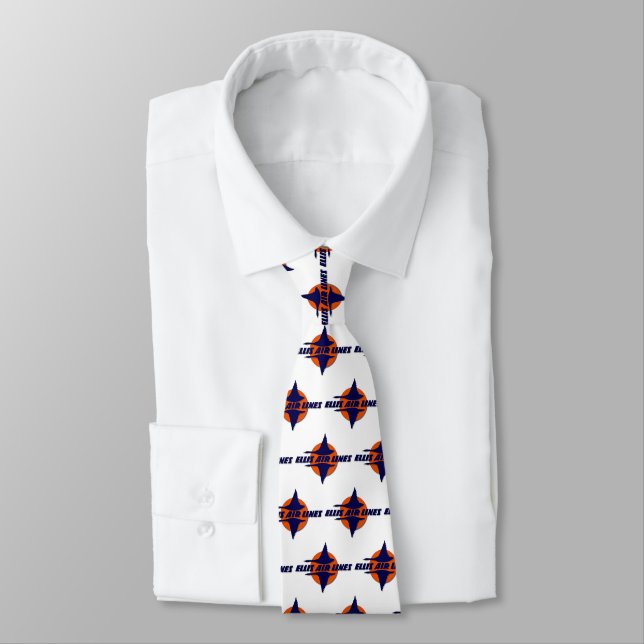 Reeve Alaska Airlines Tie (Tied)