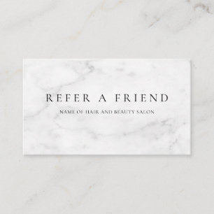 Refer a Friend Elegant Business Professional  Referral Card