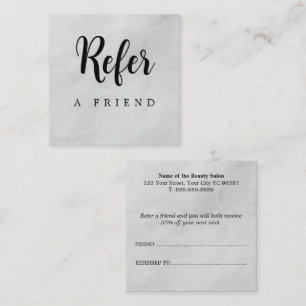 Refer a Friend Modern Professional Referral Card