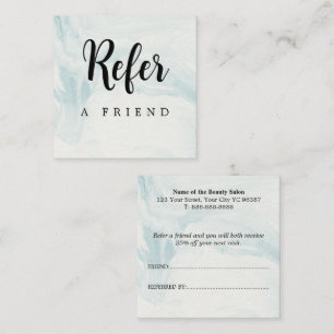 Refer a Friend Modern Professional Referral Card