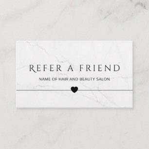 Refer a Friend Modern Professional Referral Card