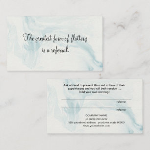 Refer a Friend Modern Professional Referral Card