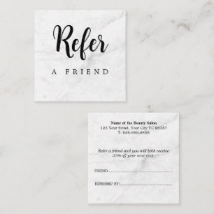 Refer a Friend Modern Professional Referral Card