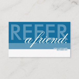refer a friend overlaid referral card