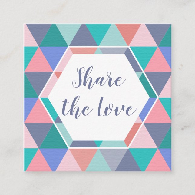 Refer a Friend Referral Client Triangle Card (Front)