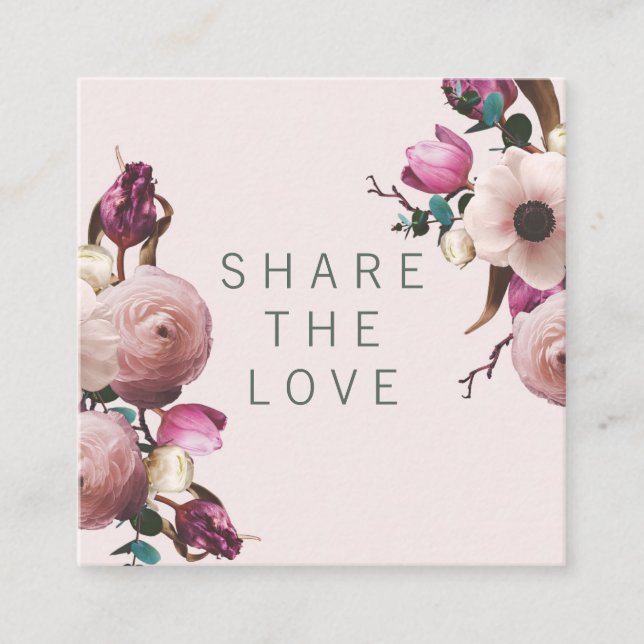 Refer a Friend Referral Salon Shop Client Card Set (Front)