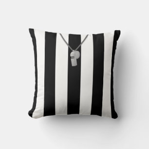 Referee Jersey Custom Number Template Pillow