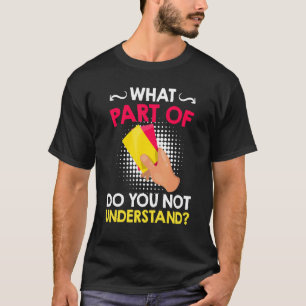 Referee saying which part do you not understand re T-Shirt