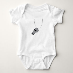 Referee Whistle Coach Baby Bodysuit